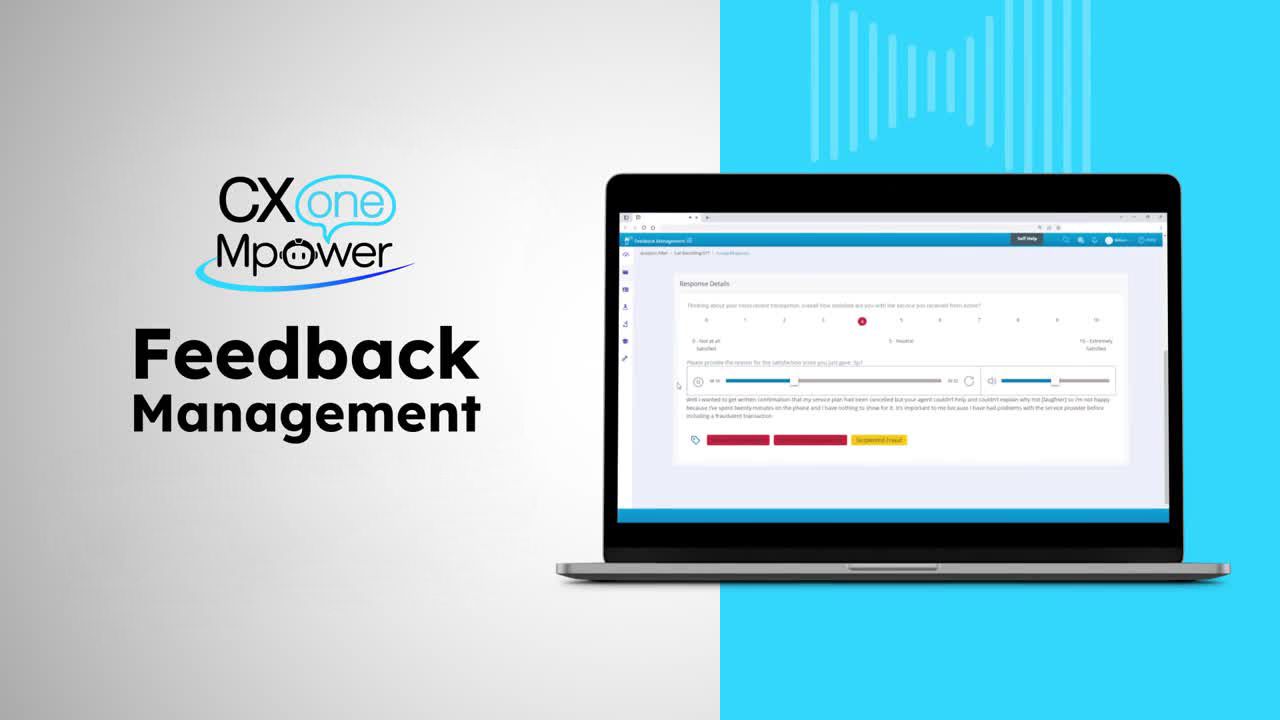 Hassle Free IVR with CXone Mpower Feedback Management